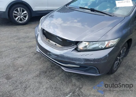 2015 Honda Civic Ex из США, поврежденный, VIN 2HGFB2F86FH544201